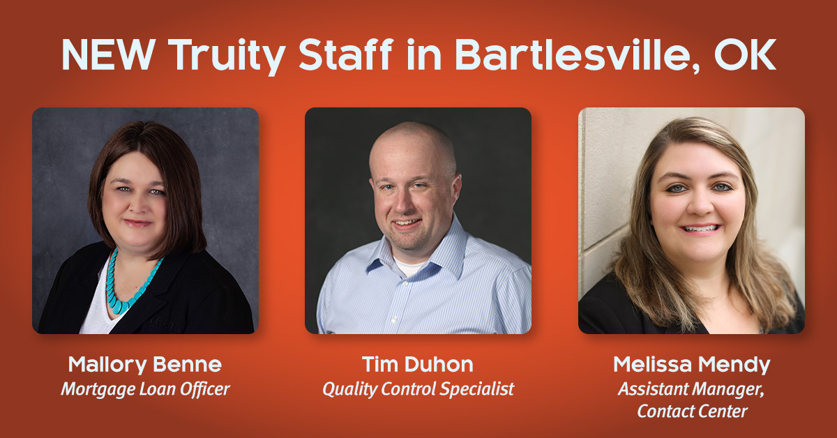 Truity announces new staff in Bartlesville