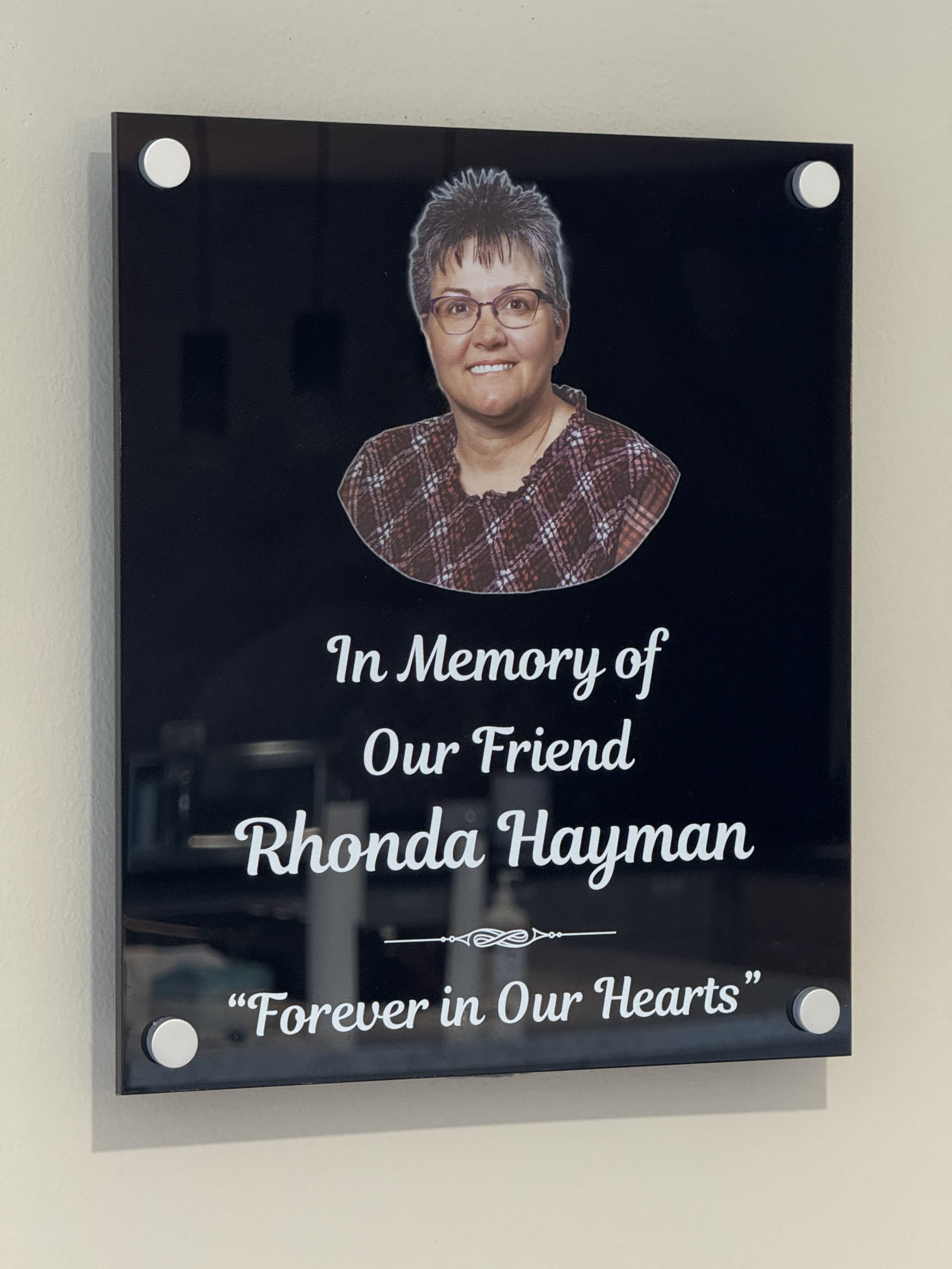 Rhonda Hayman Memorial